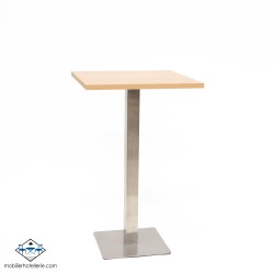 Table Haute NOEL INOX BASE 45X45 cm pas cher. Acheter Tables Hautes...