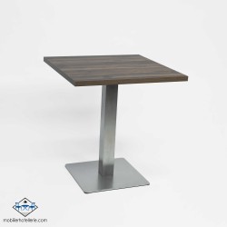 TABLE NOEL INOX BASE 45X45 CM pas cher. Acheter Tables avec pied ce...