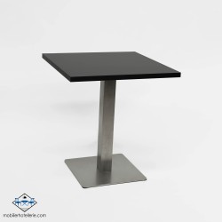 TABLE NOEL INOX BASE 45X45 CM pas cher. Acheter Tables avec pied ce...
