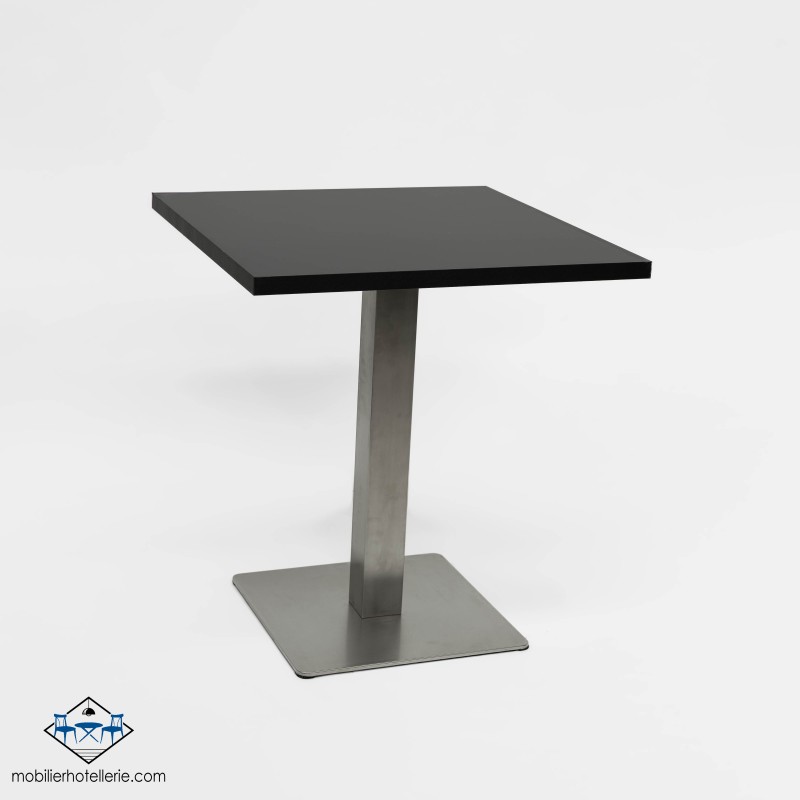 TABLE NOEL INOX BASE 45X45 CM pas cher. Acheter Tables avec pied ce...
