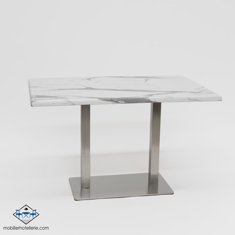 TABLE NOEL DOUBLE INOX BASE 75X40 CM pas cher. Acheter Tables avec ...