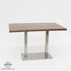 TABLE NOEL DOUBLE INOX BASE 75X40 CM pas cher. Acheter Tables avec ...