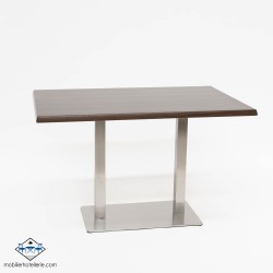 TABLE NOEL DOUBLE INOX BASE 75X40 CM pas cher. Acheter Tables avec ...