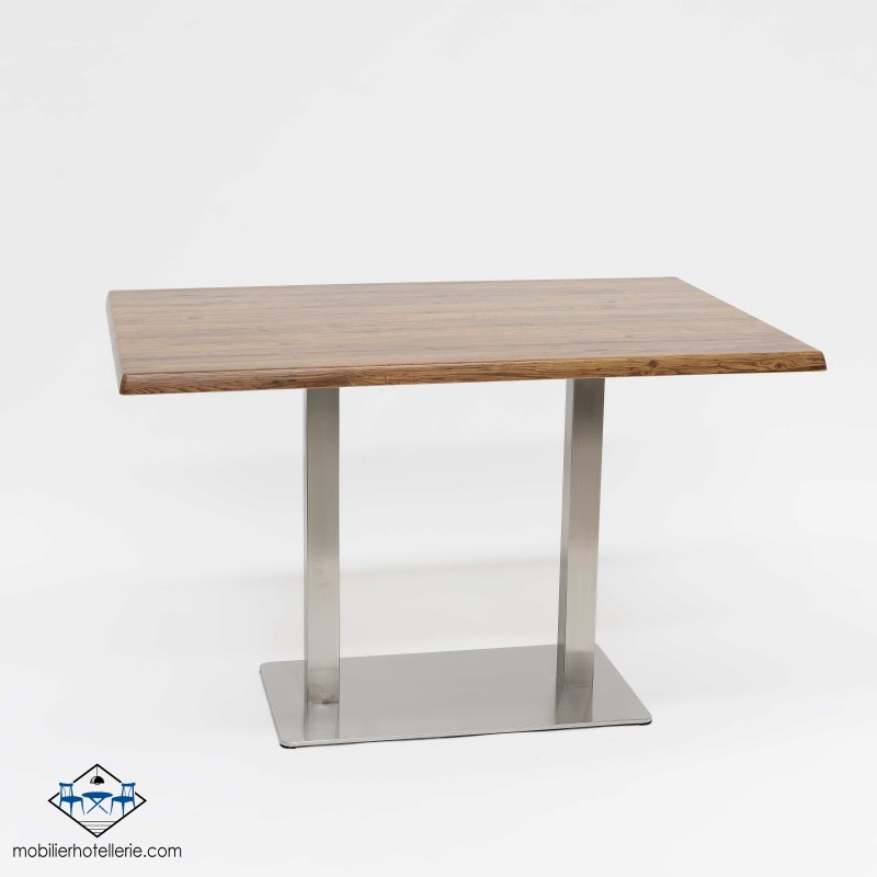 TABLE NOEL DOUBLE INOX BASE 75X40 CM pas cher. Acheter Tables avec ...