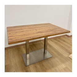TABLE NOEL DOUBLE INOX BASE 75X40 CM pas cher. Acheter Tables avec ...