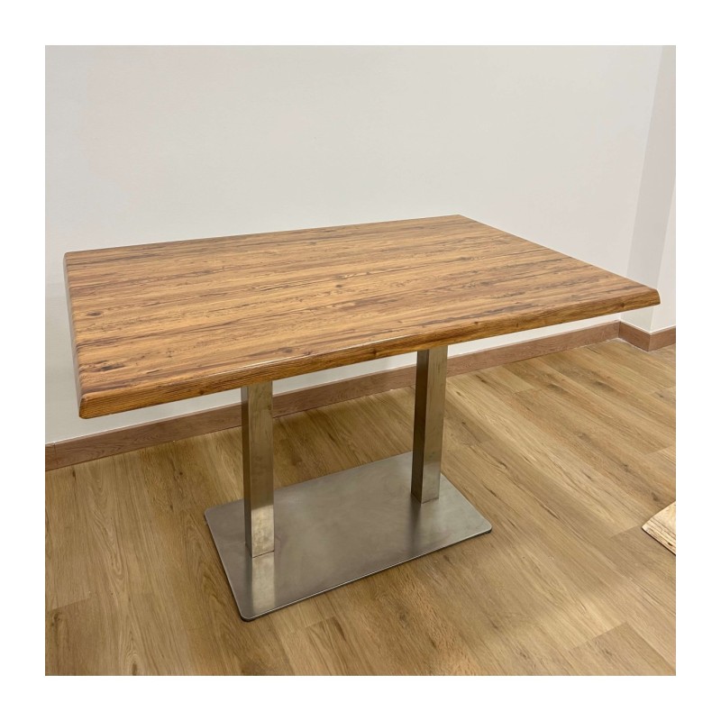 TABLE NOEL DOUBLE INOX BASE 75X40 CM pas cher. Acheter Tables avec ...