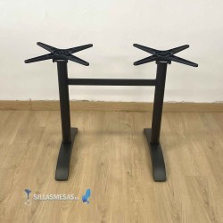Table BARCELONE 2-P pas cher. Acheter Tables avec pied central Tab...
