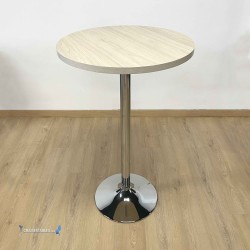 Table Haute F PIED CHROME INTERIEUR pas cher. Acheter Tables Hautes...