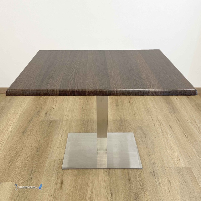 Table NOEL RECTANGULAIRE INOX BASE 60X40 CM pas cher. Acheter Table...