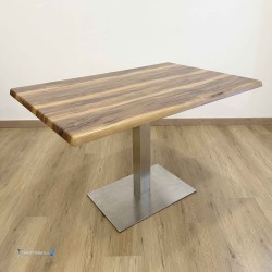 Table NOEL RECTANGULAIRE INOX BASE 60X40 CM pas cher. Acheter Table...