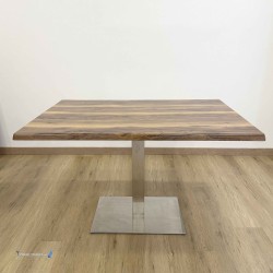Table NOEL RECTANGULAIRE INOX BASE 60X40 CM pas cher. Acheter Table...