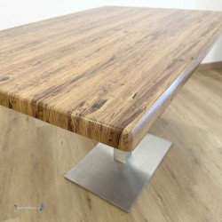 Table NOEL RECTANGULAIRE INOX BASE 60X40 CM pas cher. Acheter Table...