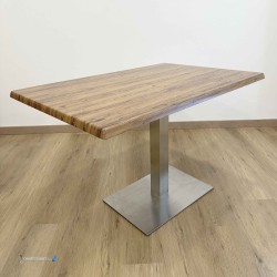 Table NOEL RECTANGULAIRE INOX BASE 60X40 CM pas cher. Acheter Table...