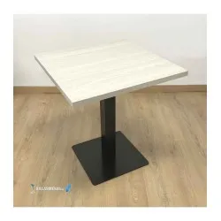 Table NOEL EPOXI BASE 45X45 CM pas cher. Acheter Tables avec pied c...