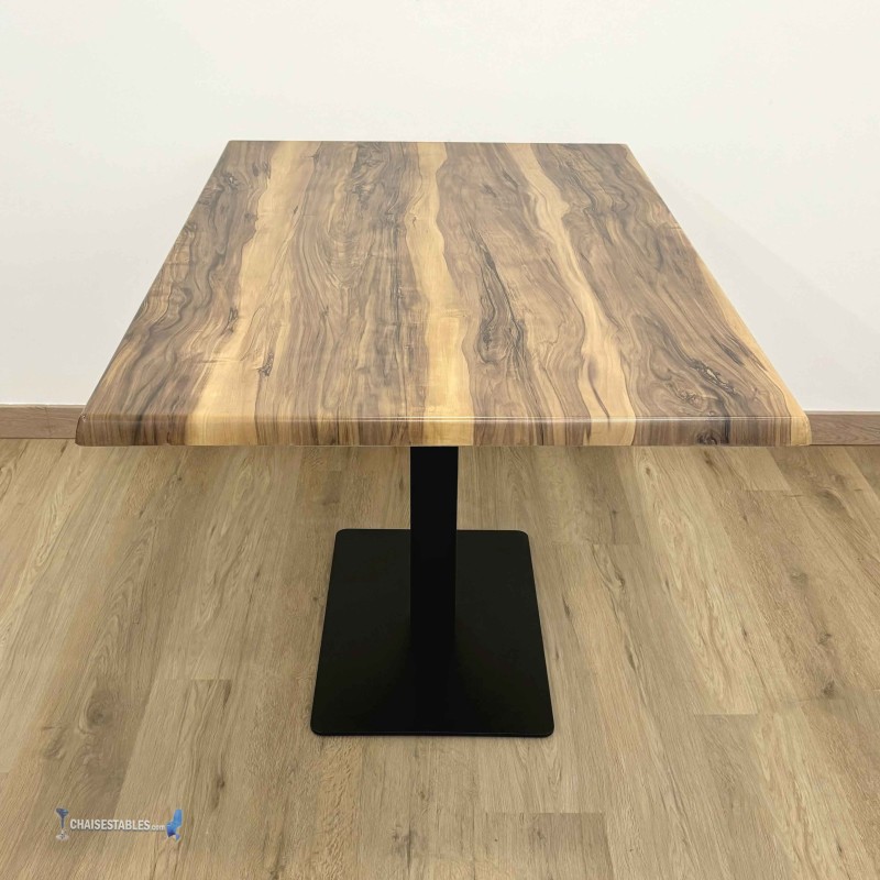 Table NOEL EPOXI BASE 60X40 CM pas cher. Acheter Tables avec pied c...