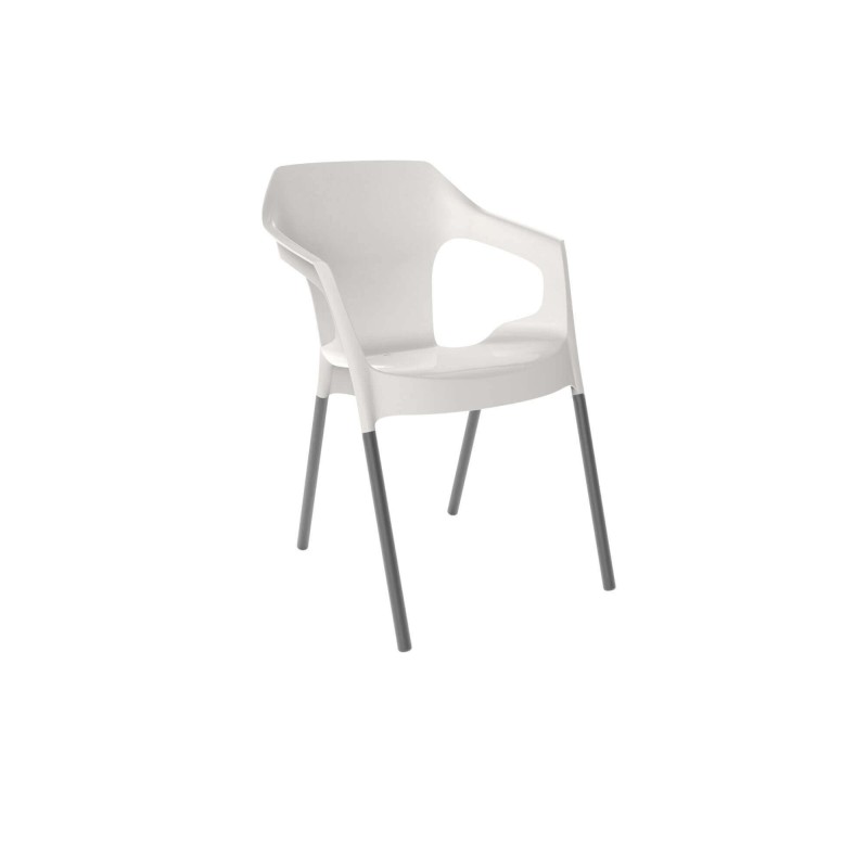 Conjointe de 4 Fauteuils VIVO et Table RAYUA pas cher. Acheter ense...