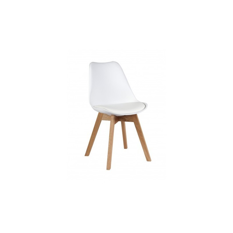 CHAISE TULIP BLANC