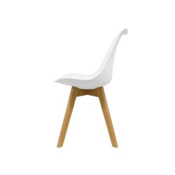 CHAISE TULIP BLANC