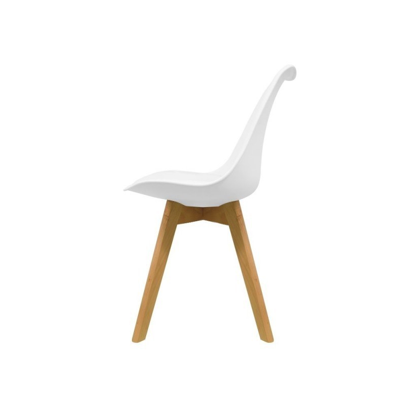 CHAISE TULIP BLANC
