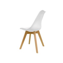 CHAISE TULIP BLANC