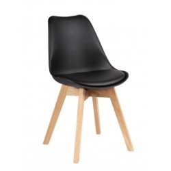 CHAISE TULIP NOIRE