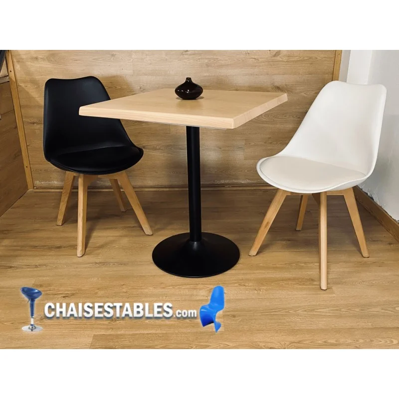 CHAISE TULIP NOIRE