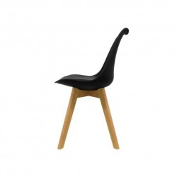 CHAISE TULIP NOIRE