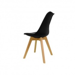 CHAISE TULIP NOIRE