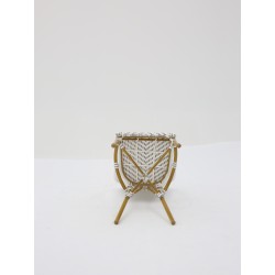 Chaise Parisien pour Hotellerie Gris et Blanc pas cher. Acheter Cha...