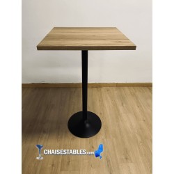 Armature table Haute F pied Noir