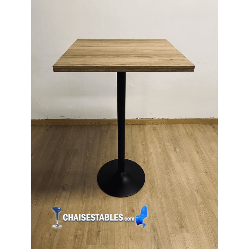 Armature table Haute F pied Noir