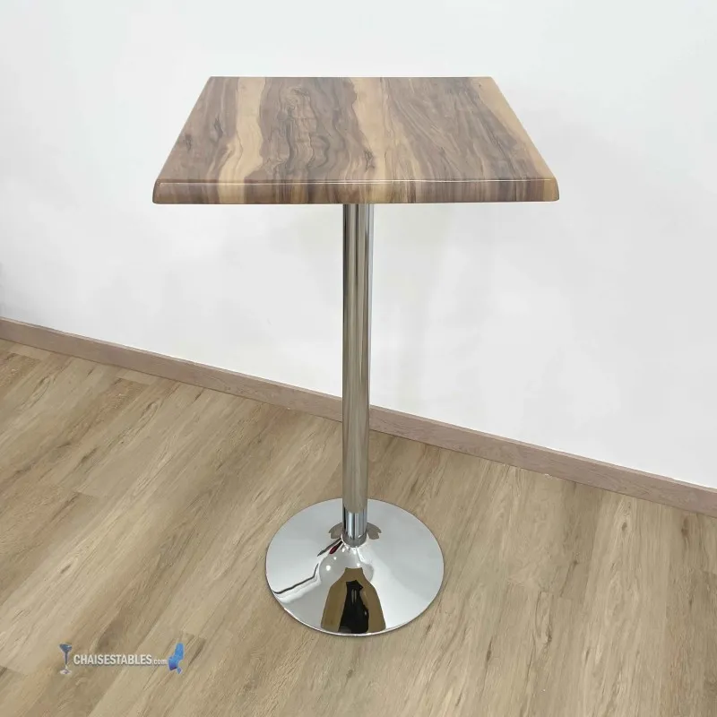 Table Haute F chrome Exterieur pas cher. Acheter Tables Hautes Ta...