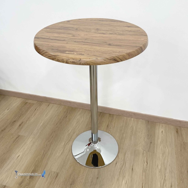 Table Haute F chrome Exterieur pas cher. Acheter Tables Hautes Ta...