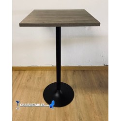 Table Haute F Pied Noir