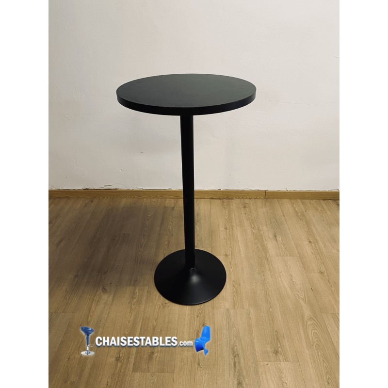 Table Haute F Pied Noir