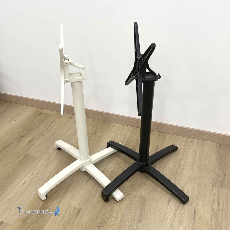 Armature de Table Abattable Cromo Noir pas cher. Acheter Pieds de ...