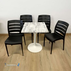 Chaise Hotellerie pas cher Carmen pas cher. Acheter Chaises en poly...