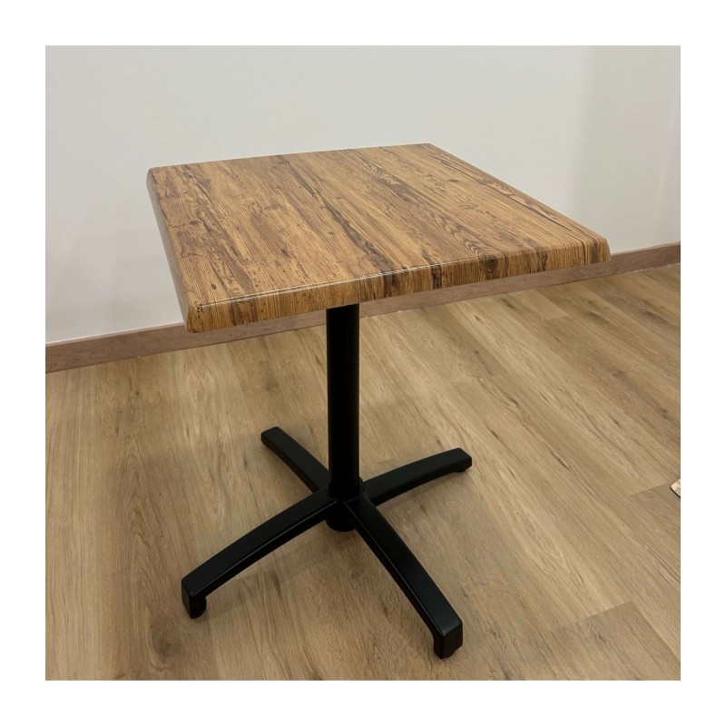 Table pliante CROMO avec base noire pas cher. Acheter Tables extéri...