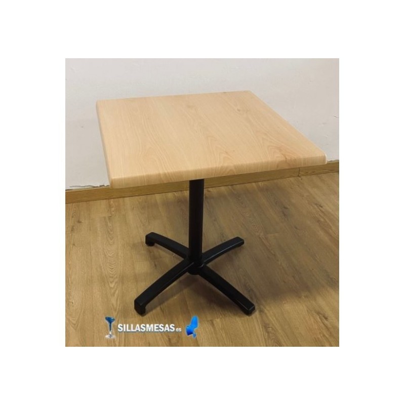 Table pliante CROMO avec base noire