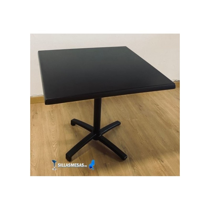 Table pliante CROMO avec base noire