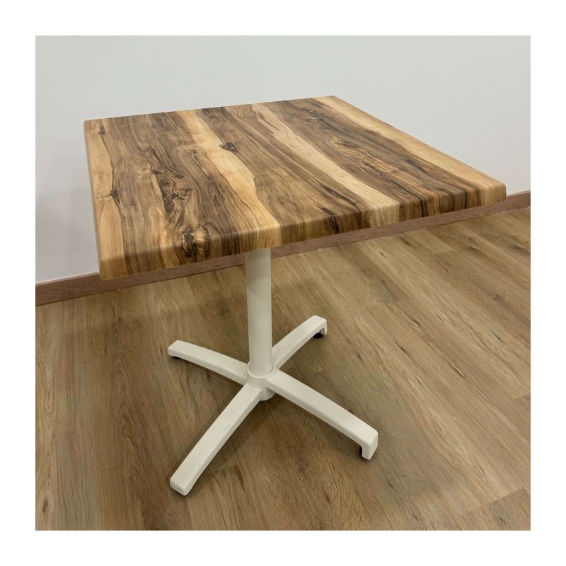 Table pliante CROMO avec base Blanc pas cher. Acheter Tables pliant...
