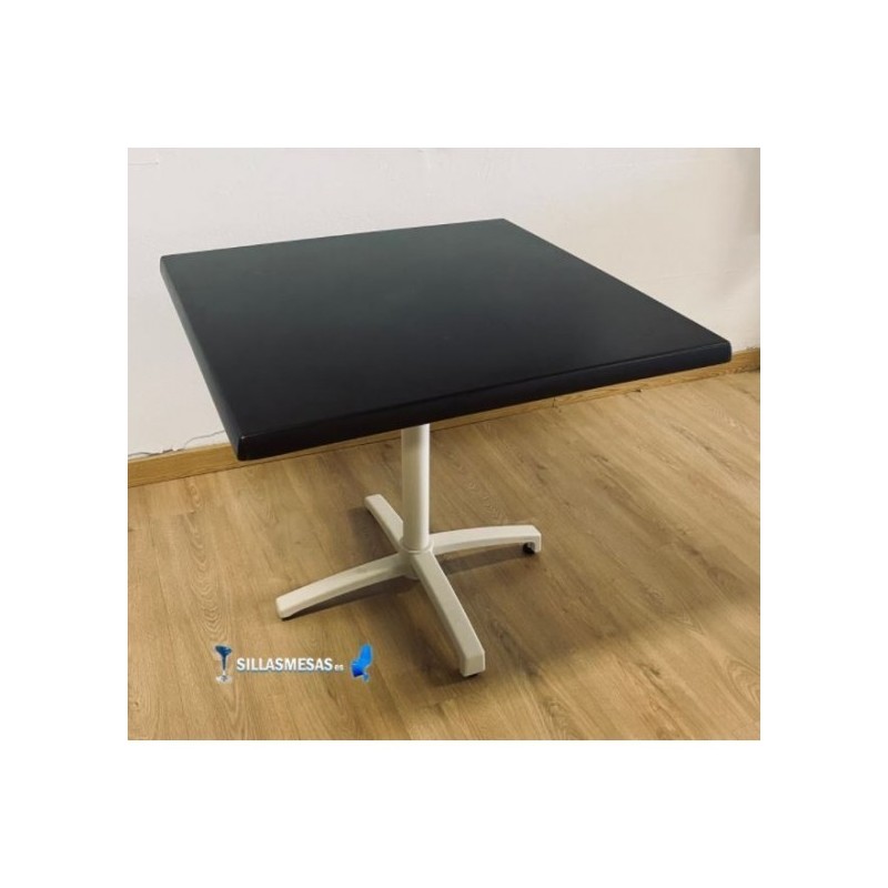 Table pliante CROMO avec base Blanc