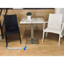 TABLE NOEL INOX EXTERIEUR