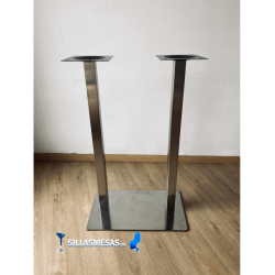 Table haute NOEL DOUBLE INOX EXTERIEUR