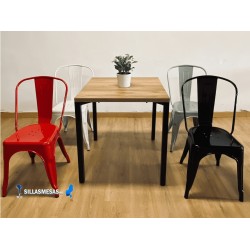 Chaise MIX NOIR