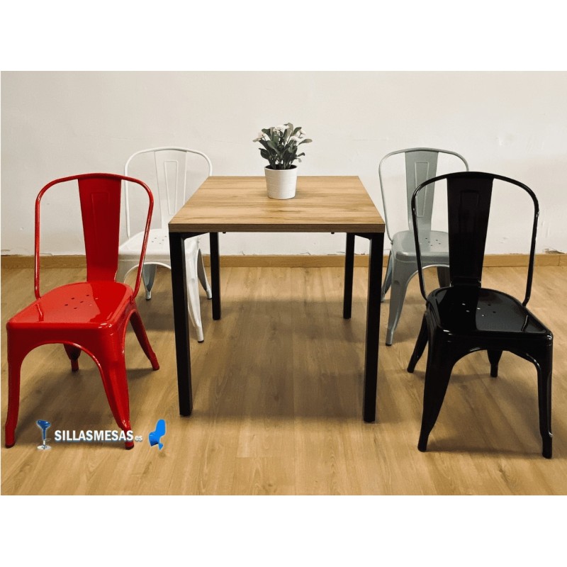 Chaise MIX NOIR