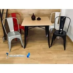 Chaise MIX NOIR