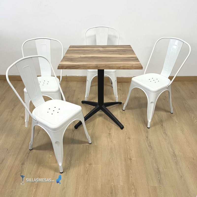 Chaise MIX BLANC