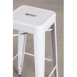 Tabouret MIX BLANC