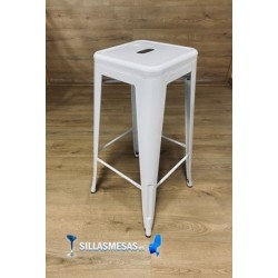 Tabouret MIX BLANC